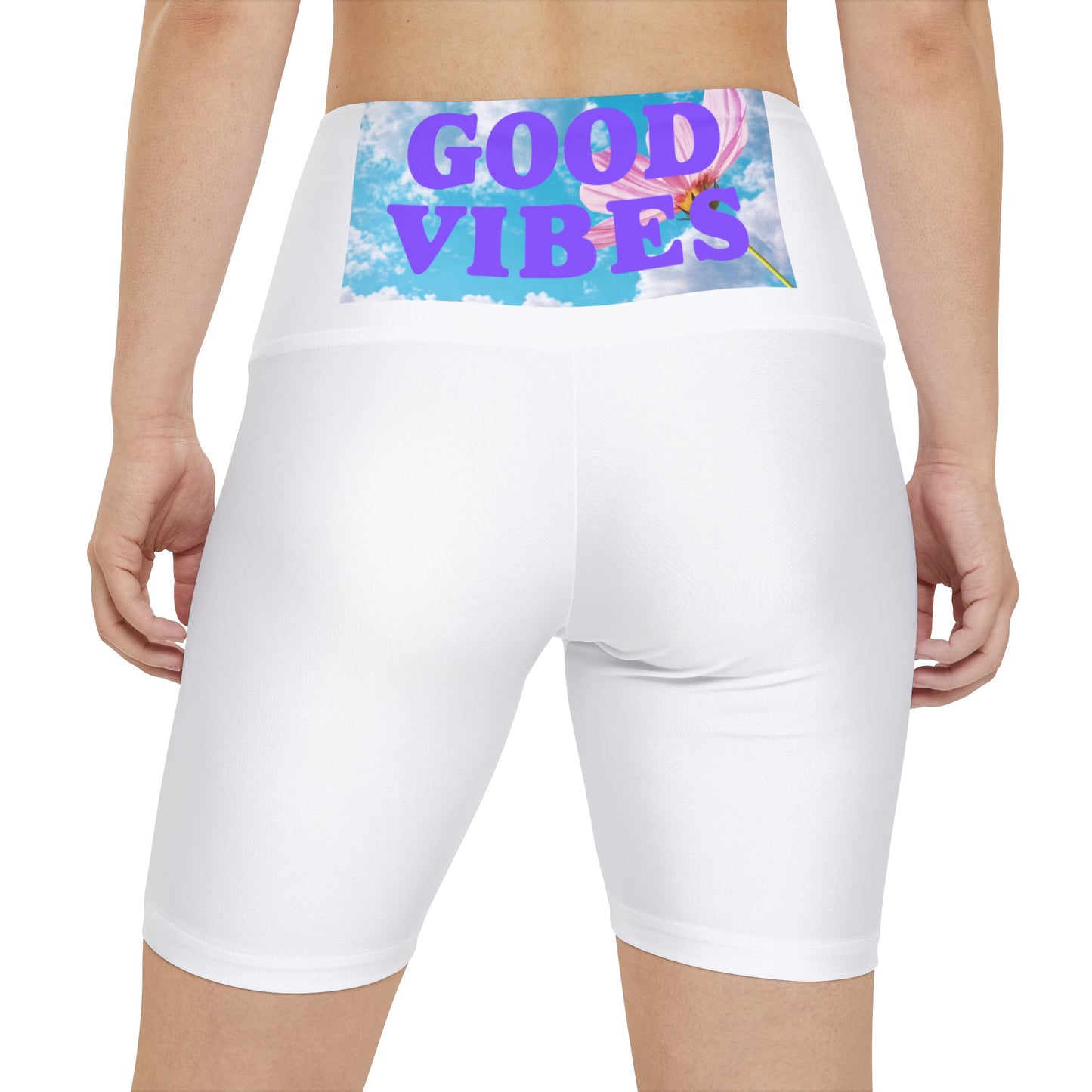Workout Shorts - Good Vibes Inspiration