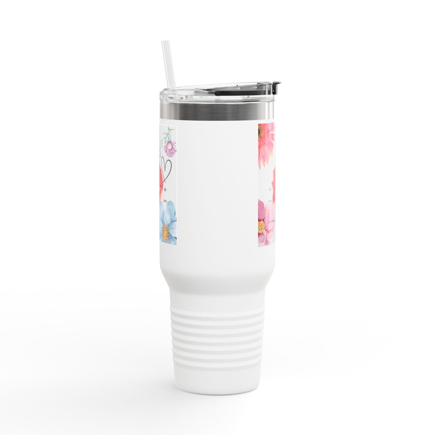 Travel Mug with Life Quotes, Insulated 40oz
