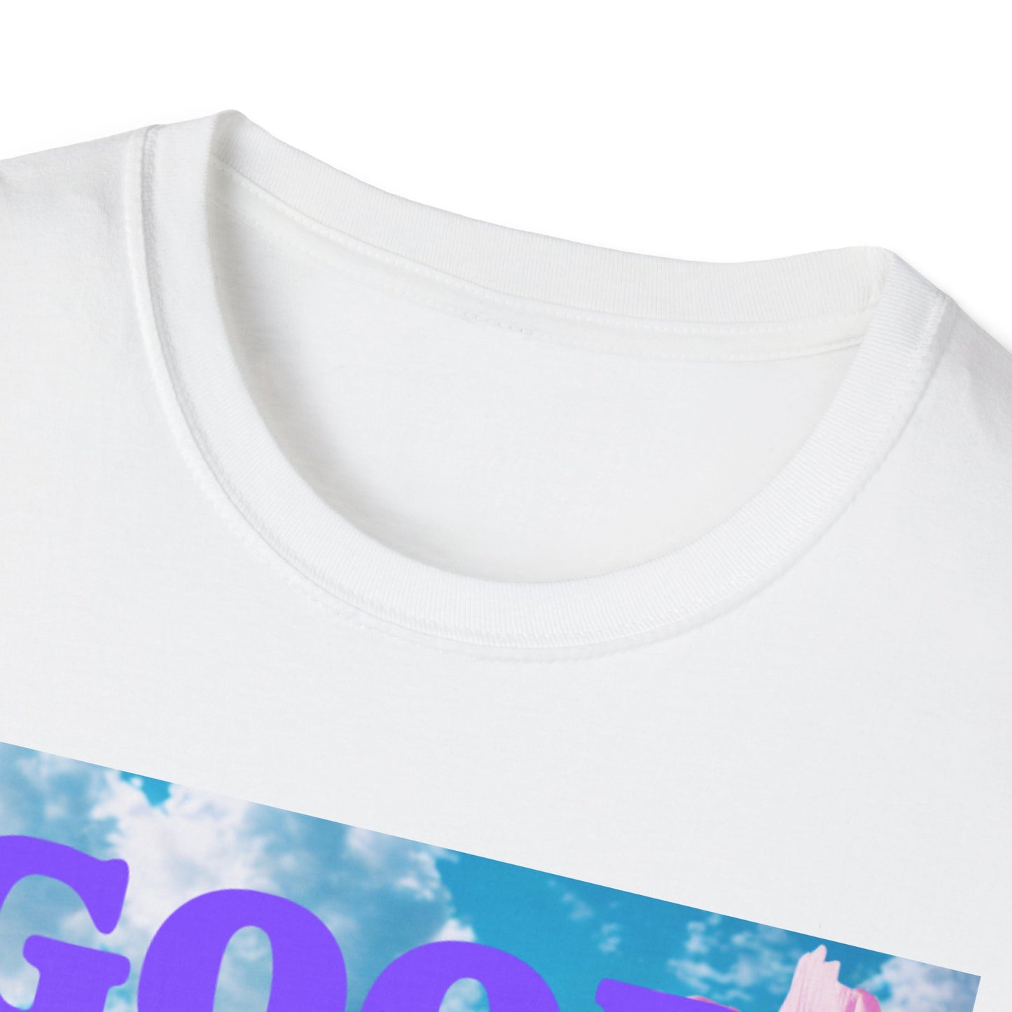 Good Vibes Unisex Softstyle T-Shirt | Positive Energy Apparel, Summer Fashion, Gift for Friends, Casual Tee, Relaxed Style
