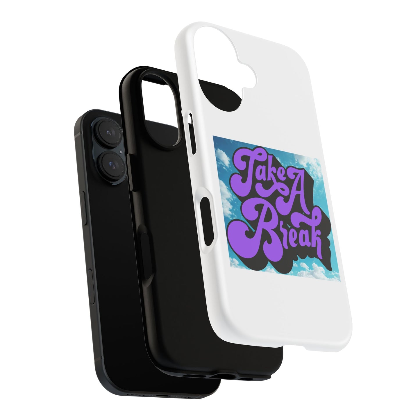 Take A Break Phone Case, Tough Cases for Relaxation, Gift for Phone Lovers, Cute Phone Accessories, Motivational Case