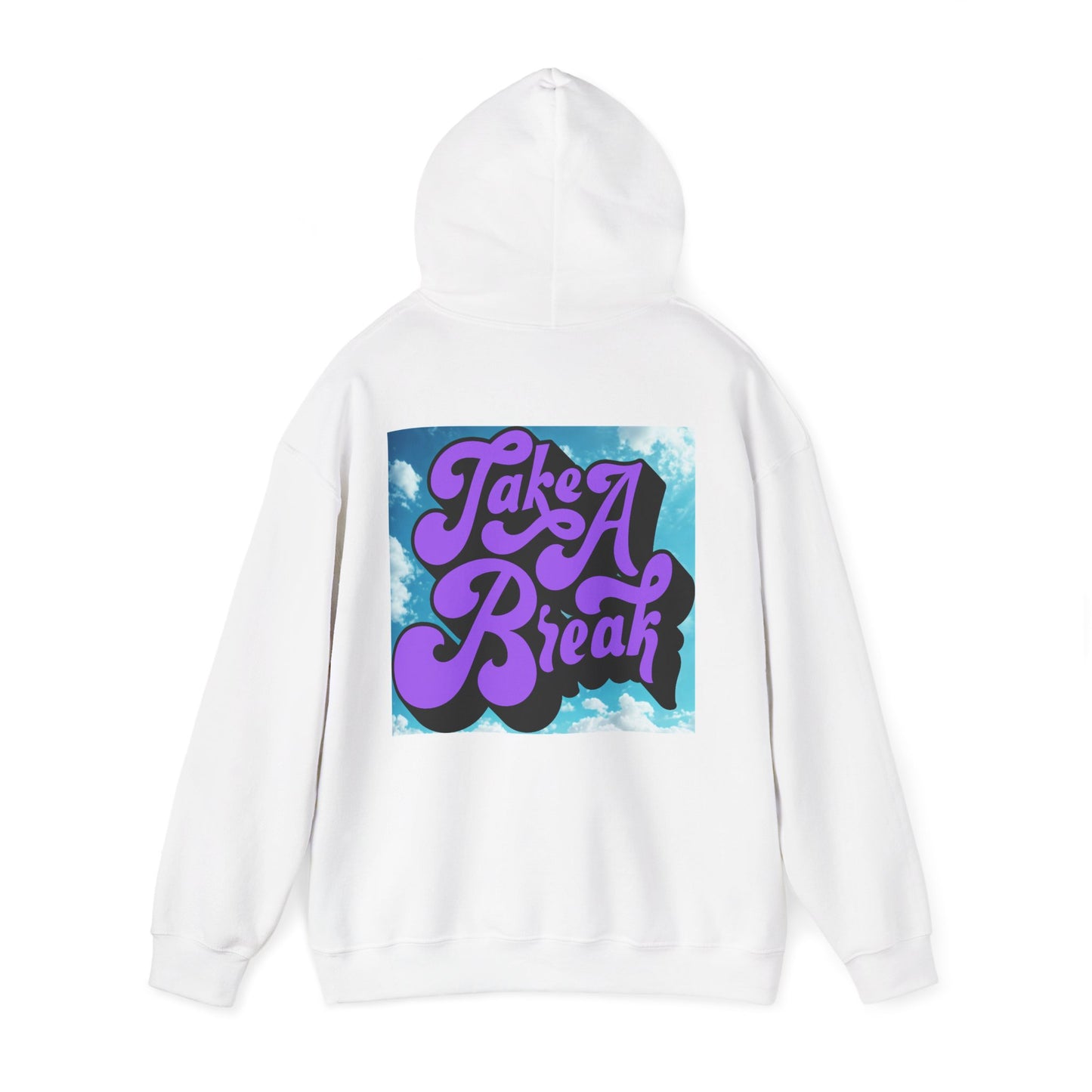 Chill Vibes Unisex Hoodie - Take A Break Sweatshirt for Relaxation, Cozy Gift for Friends, Everyday Wear, Self-Care Fashion, Lounge Wear