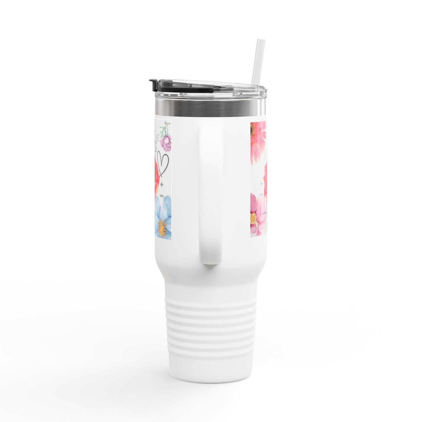 Travel Mug with Life Quotes, Insulated 40oz