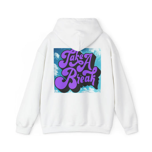 Chill Vibes Unisex Hoodie - Take A Break Sweatshirt for Relaxation, Cozy Gift for Friends, Everyday Wear, Self-Care Fashion, Lounge Wear