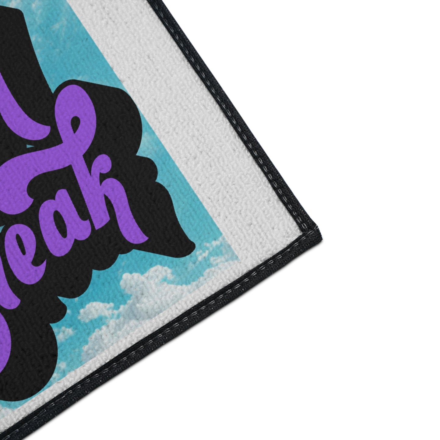 Take A Break Heavy Duty Floor Mat - Motivational Home Decor, Durable Entryway Rug, Non-slip Indoor Mat, Perfect for Yoga or Office